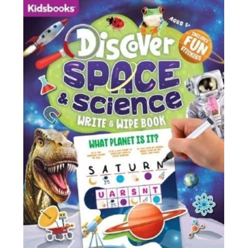 Discover Space & Science Write & Wipe Book