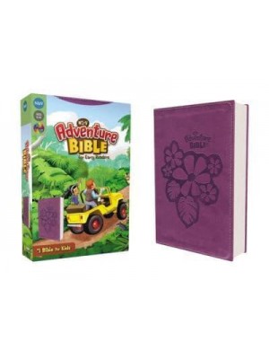 A NIrV, Adventure Bible for Early Readers, Leathersoft, Purple, Full Color - Adventure Bible