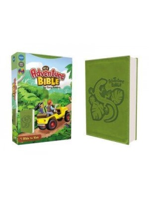 NIrV, Adventure Bible for Early Readers, Leathersoft, Green, Full Color - Adventure Bible
