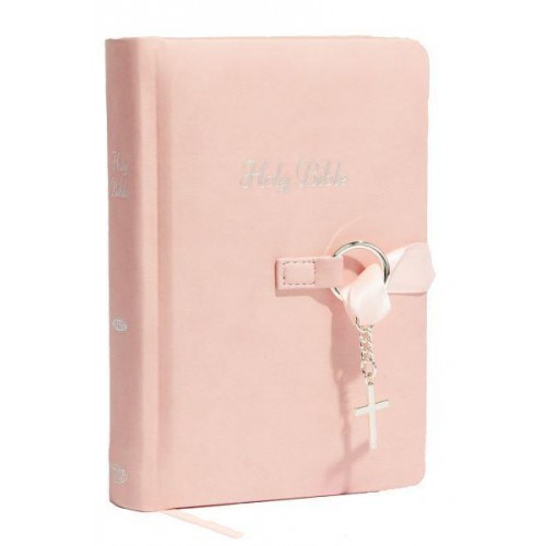 NKJV, Simply Charming Bible, Hardcover, Pink Pink Edition