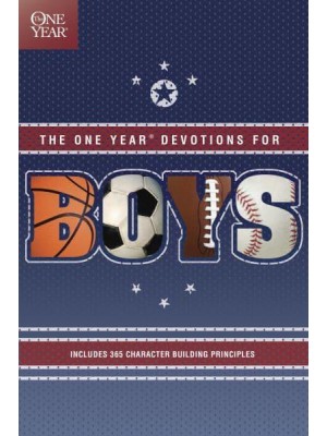 The One Year Book of Devotions for Boys