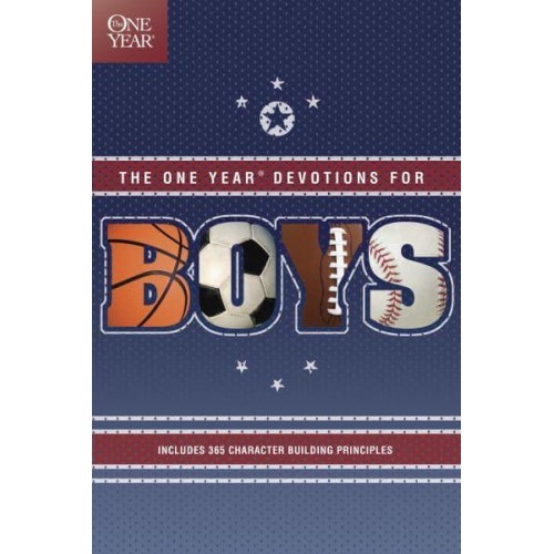 The One Year Book of Devotions for Boys