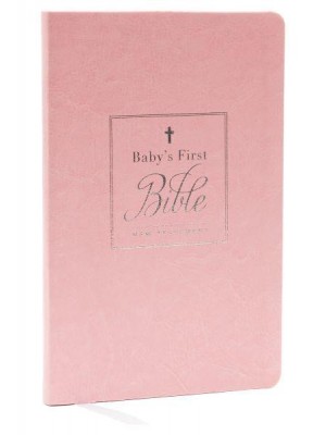 KJV, Baby's First New Testament, Leathersoft, Pink, Red Letter, Comfort Print Holy Bible, King James Version