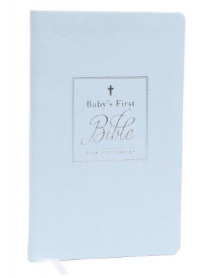 KJV, Baby's First New Testament, Leathersoft, Blue, Red Letter, Comfort Print Holy Bible, King James Version