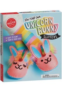 Sew Your Own Unicorn Bunny Slippers - Klutz