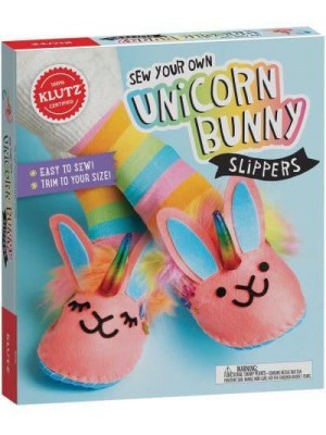 Sew Your Own Unicorn Bunny Slippers - Klutz