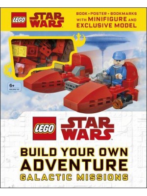 LEGO Star Wars Build Your Own Adventure Galactic Missions With LEGO Star Wars Minifigure and Exclusive Model - LEGO Build Your Own Adventure