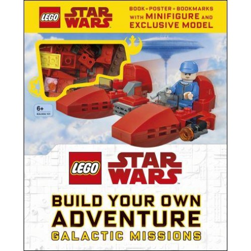 LEGO Star Wars Build Your Own Adventure Galactic Missions With LEGO Star Wars Minifigure and Exclusive Model - LEGO Build Your Own Adventure