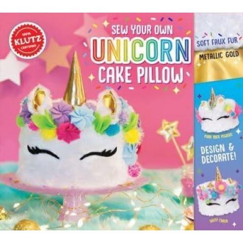 Sew Your Own Unicorn Cake Pillow - Klutz