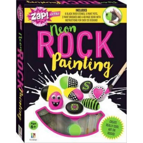 Zap! Extra Neon Rock Painting - Zap! Extra