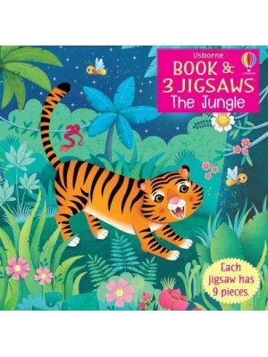 Usborne Book and 3 Jigsaws: The Jungle - Book and 3 Jigsaws