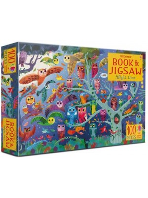 Usborne Book and Jigsaw Night Time - Usborne Book and Jigsaw