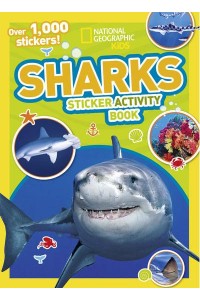 Sharks Sticker Activity Book Over 1,000 Stickers!