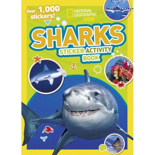 Sharks Sticker Activity Book Over 1,000 Stickers!
