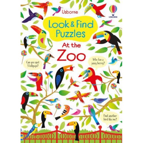 Look and Find Puzzles At the Zoo - Look and Find Puzzles