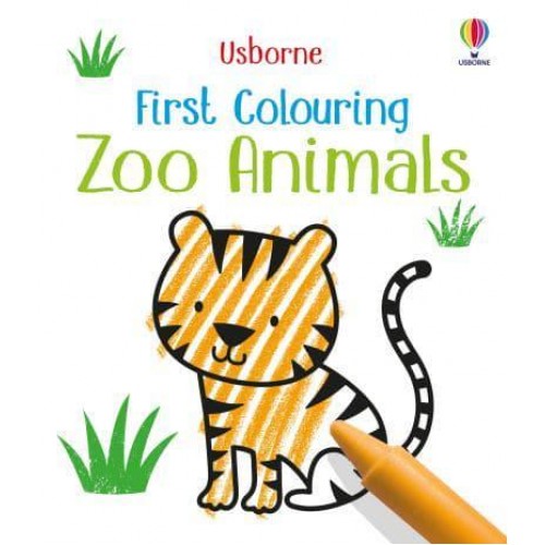 First Colouring Zoo Animals - First Colouring