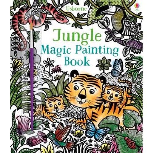 Jungle Magic Painting Book - Magic Painting Books
