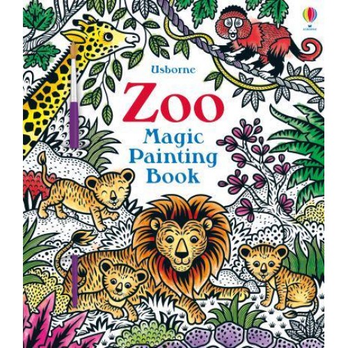 Zoo Magic Painting Book - Magic Painting Books