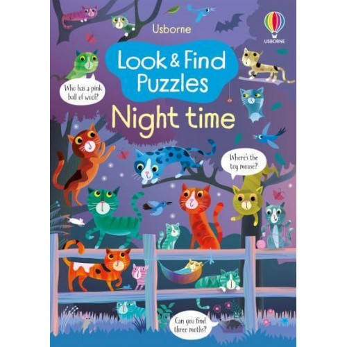 Night Time - Usborne Look & Find Puzzles
