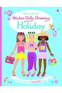 Sticker Dolly Dressing Holiday - Sticker Dolly Dressing
