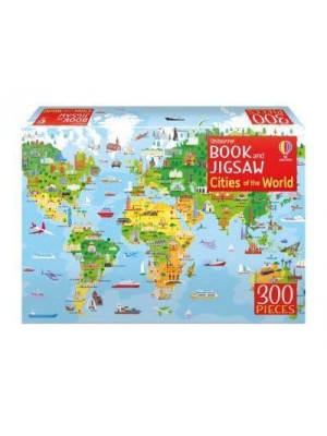 Usborne Book and Jigsaw Cities of the World - Usborne Book and Jigsaw