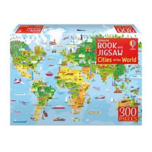 Usborne Book and Jigsaw Cities of the World - Usborne Book and Jigsaw