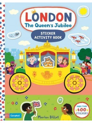London The Queen's Jubilee Sticker Activity Book - Campbell London