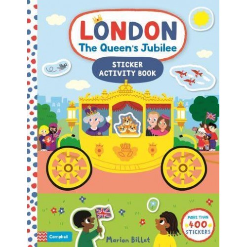 London The Queen's Jubilee Sticker Activity Book - Campbell London