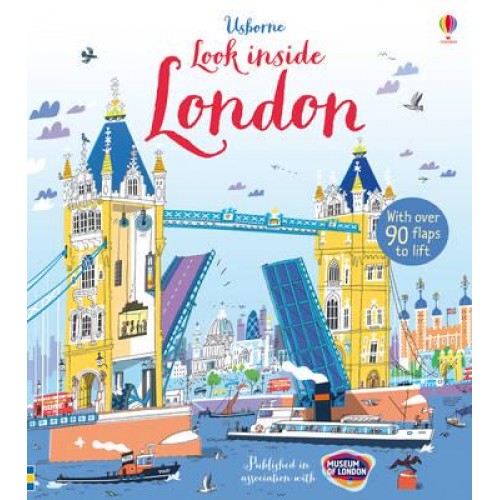 Usborne Look Inside London With Over 90 Flaps to Lift - Look Inside