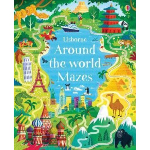 Around the World Mazes - Maze Books