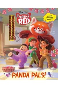 Disney Pixar: Turning Red: Panda Pals! - Book With Friendship Bracelets