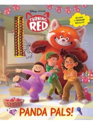 Disney Pixar: Turning Red: Panda Pals! - Book With Friendship Bracelets