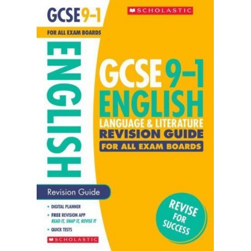 English Language and Literature. Revision Guide for All Boards - GCSE Grades 9-1