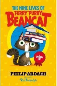 The Library Cat - The Nine Lives of Furry Purry Beancat