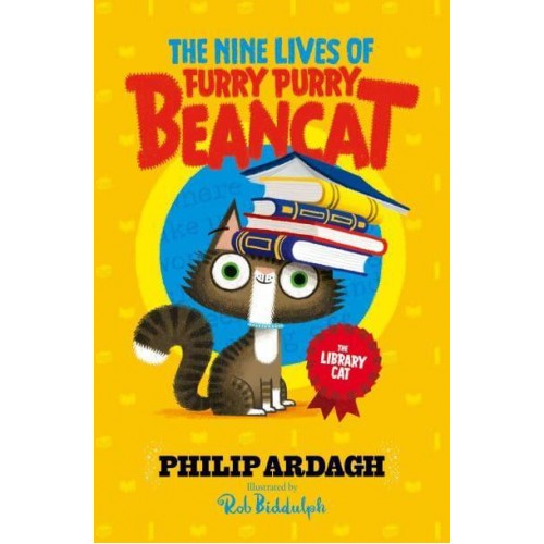 The Library Cat - The Nine Lives of Furry Purry Beancat