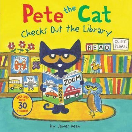 Pete the Cat Checks Out the Library - Pete the Cat