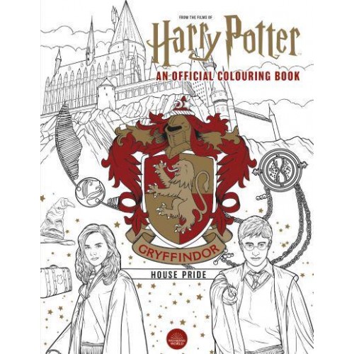 Harry Potter: Gryffindor House Pride The Official Colouring Book