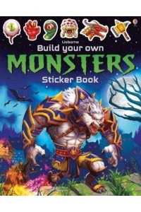 Build Your Own Monsters Sticker Book - Build Your Own Sticker Book