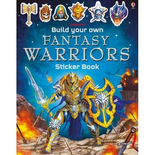 Build Your Own Fantasy Warriors Sticker Book - Build Your Own Sticker Book