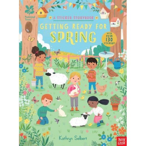 National Trust: Getting Ready for Spring, A Sticker Storybook - National Trust Sticker Storybooks