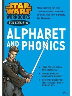 Star Wars Workbooks: Alphabet and Phonics Ages 5-6