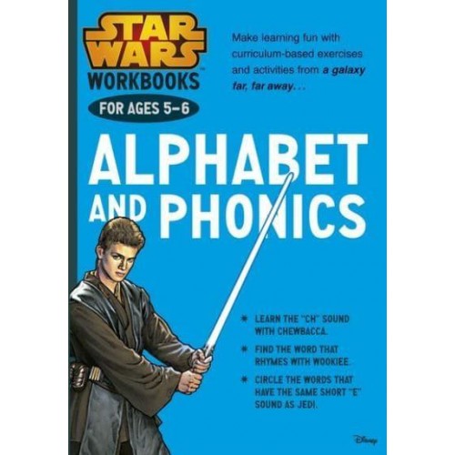 Star Wars Workbooks: Alphabet and Phonics Ages 5-6