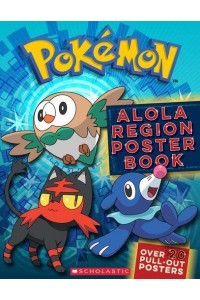 Pokemon: Alola Region Poster Book - Pokemon