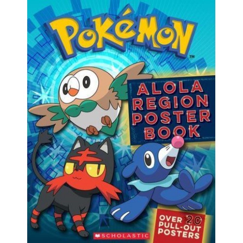 Pokemon: Alola Region Poster Book - Pokemon