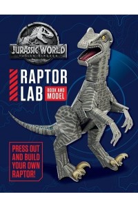 Jurassic World Fallen Kingdom Raptor Lab: Book and Model