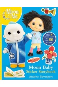 Moon Baby Sticker Storybook - Moon and Me