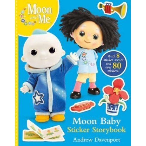 Moon Baby Sticker Storybook - Moon and Me
