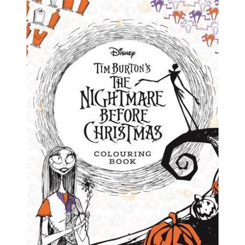 Disney Tim Burton's The Nightmare Before Christmas Colouring Book