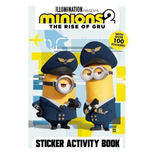 Minions 2: The Rise of Gru Official Sticker Activity Book - Minions 2