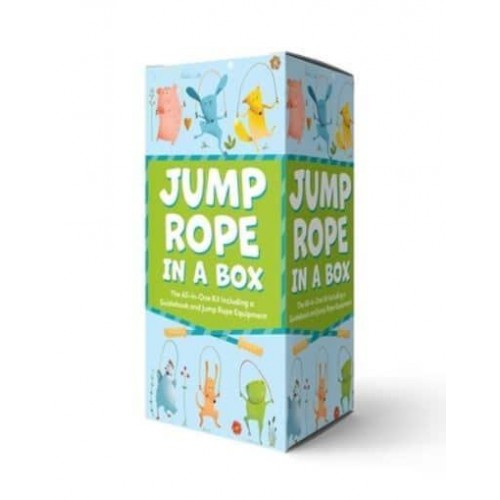 Jump Rope in a Box The All-In-One Kit Including a Guidebook and Jump Rope Equipment - In a Box